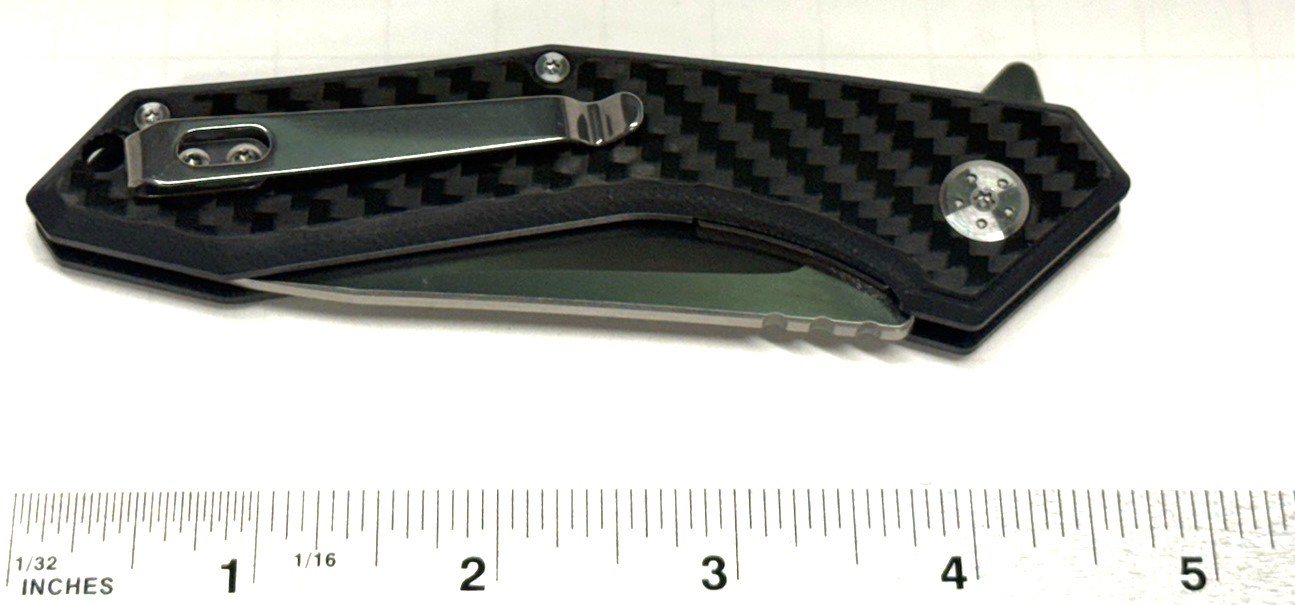NEW 2 KNIFE Combo-D2 Steel-WithArmour WA-082CFG-Black & Dream Tech D3896MBL Blue