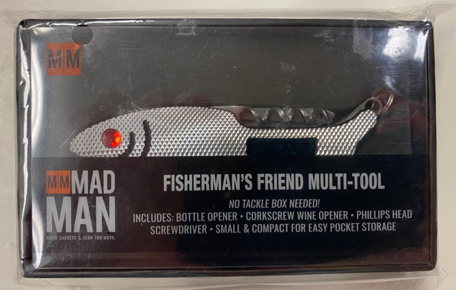 Mad Men Fisherman’s Friend Multi-Tool (Black)