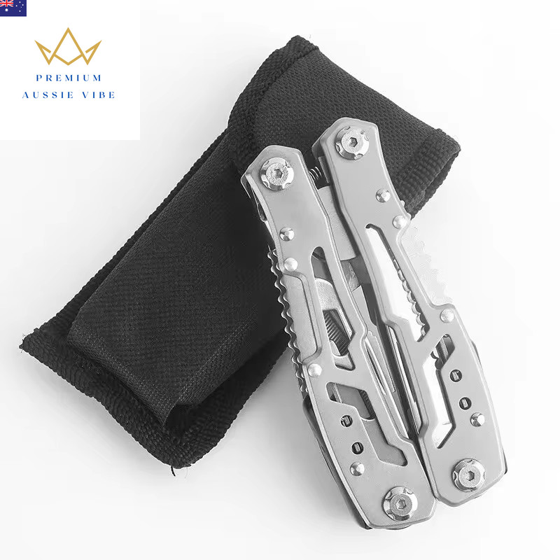Stainless Steel Multi-Tool Pliers Outdoor Combination Knife Pliers Folding Porta