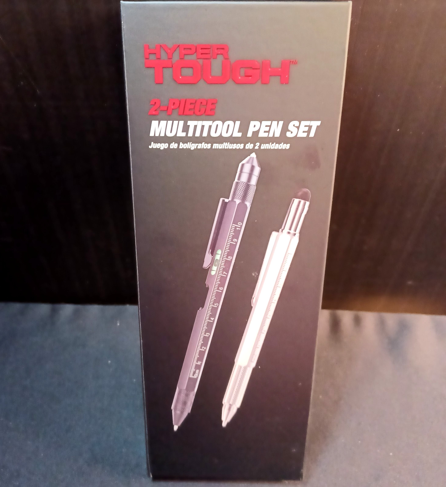 Hyper Tough 2-Piece Multi-Tool Pen Set Black NEW in BOX