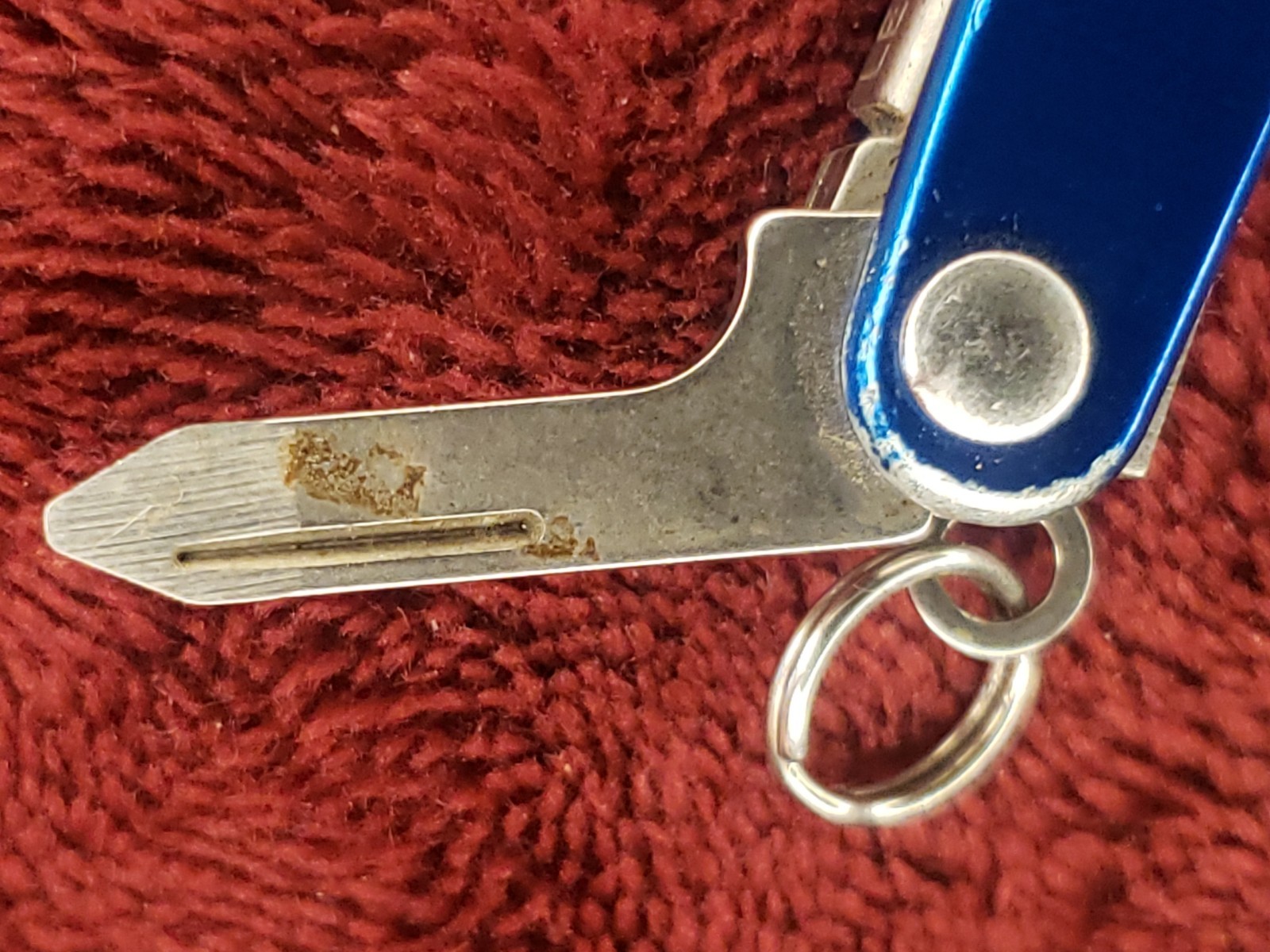 🔴🔴 Leatherman Squirt P4 Multi-Tool Blue Keychain