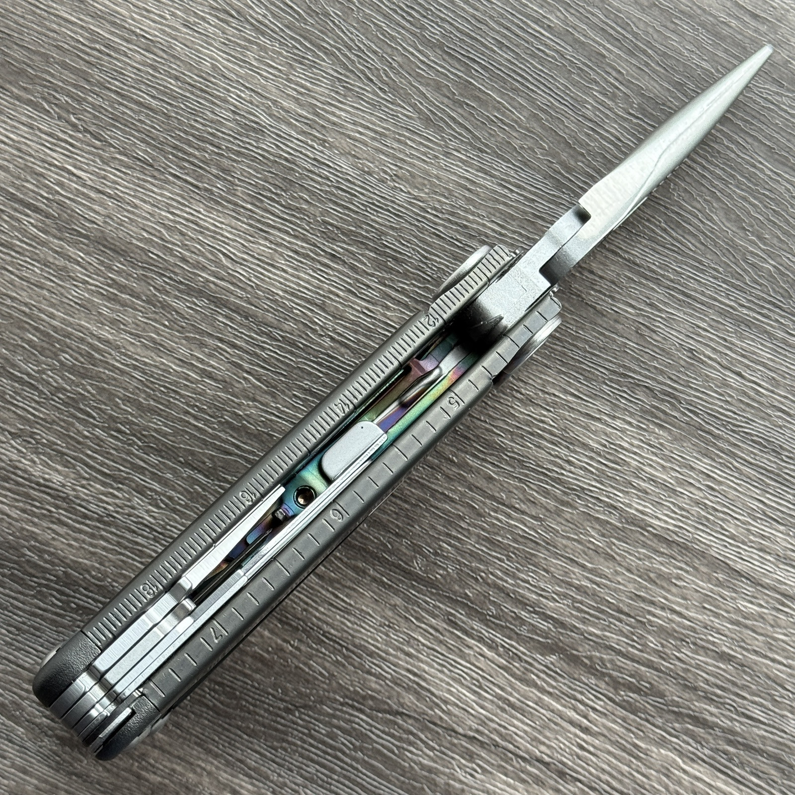Collectible Limited Edition Leatherman Damascus Wave multitool. Serialized