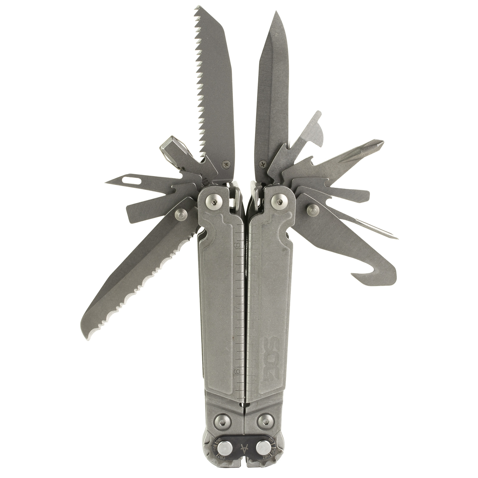 SOG PowerAccess Multi-Tool 21 Tools 5Cr15MoV Steel Stonewash Silver Repair Tool