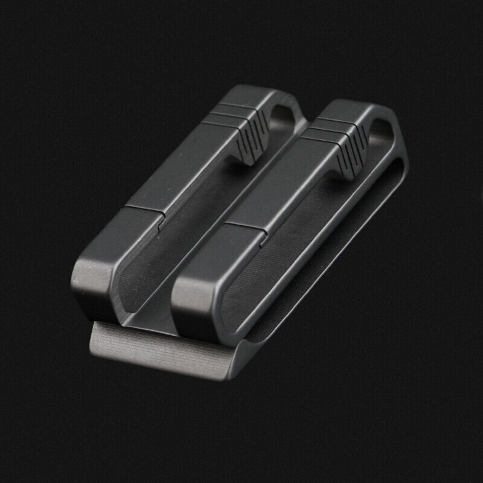Titanium Alloy Keychain Quick Buckle Detach Belt Waist Hanging Key Ring EDC Tool