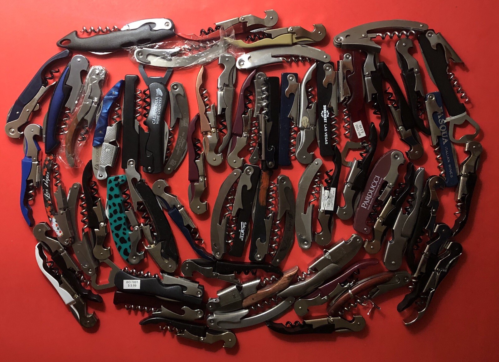 LOT OF 60 CORKSCREWS…USED IN GOOD CONDITION.
