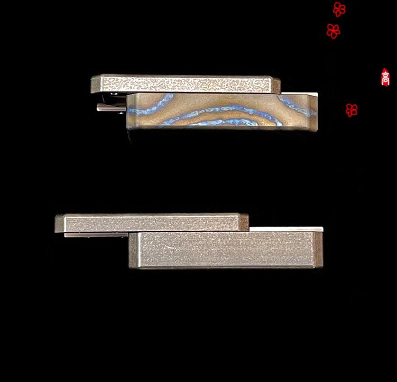 Titanium Alloy Pop Storage Case Fidget Gadgets Candy Pill Cigarette EDC Box