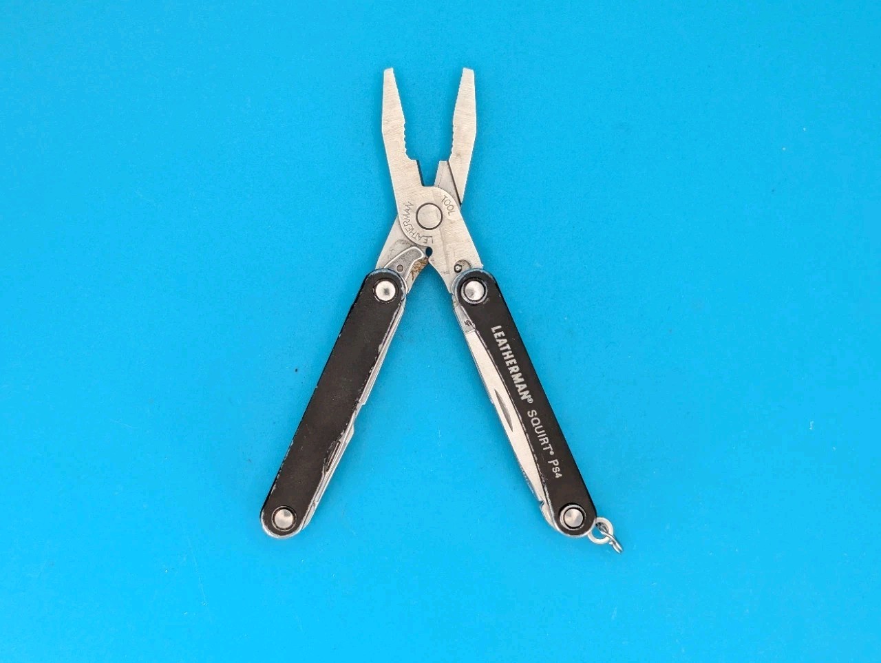 Leatherman SQUIRT PS4 Multi-Tool With Pliers Scissors Knife BLACK!