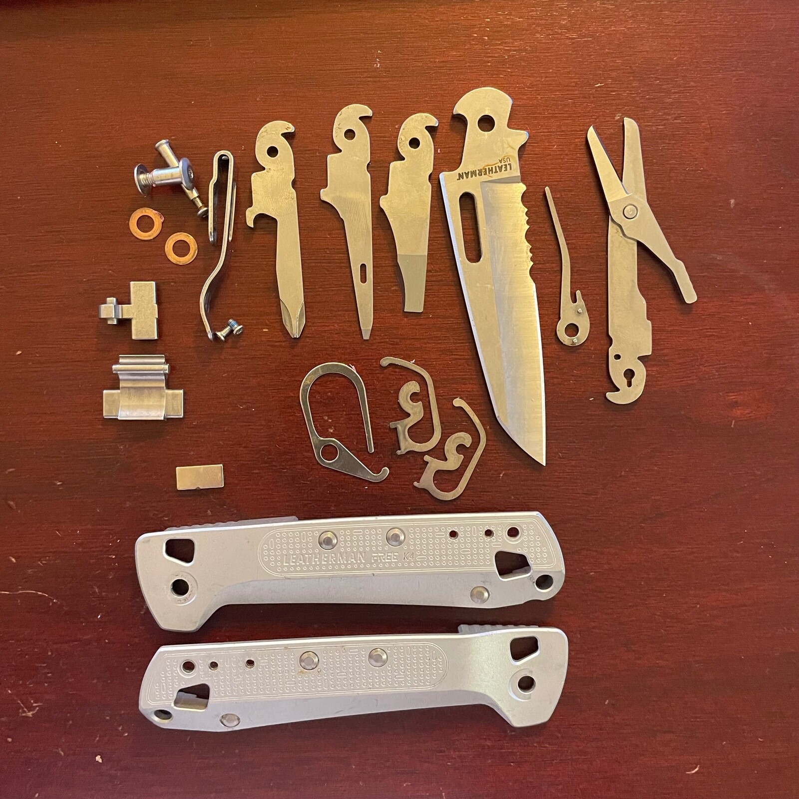 Leatherman Free K4X Multitool Parts: 1 Part for repair or mod; hunt, camp, fish