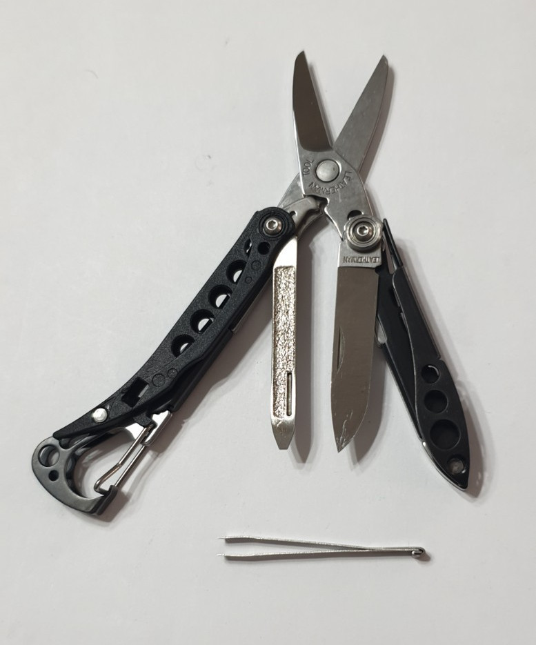 🔥🔥 Leatherman Style CS RARE Full Black Body Retired Collectable Keychain