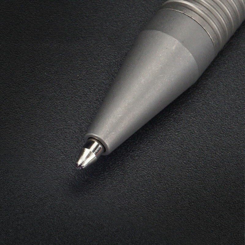 Titanium Alloy Bolt Action Pocket Ball Pen Signature Tactical EDC Pen G2 Refill
