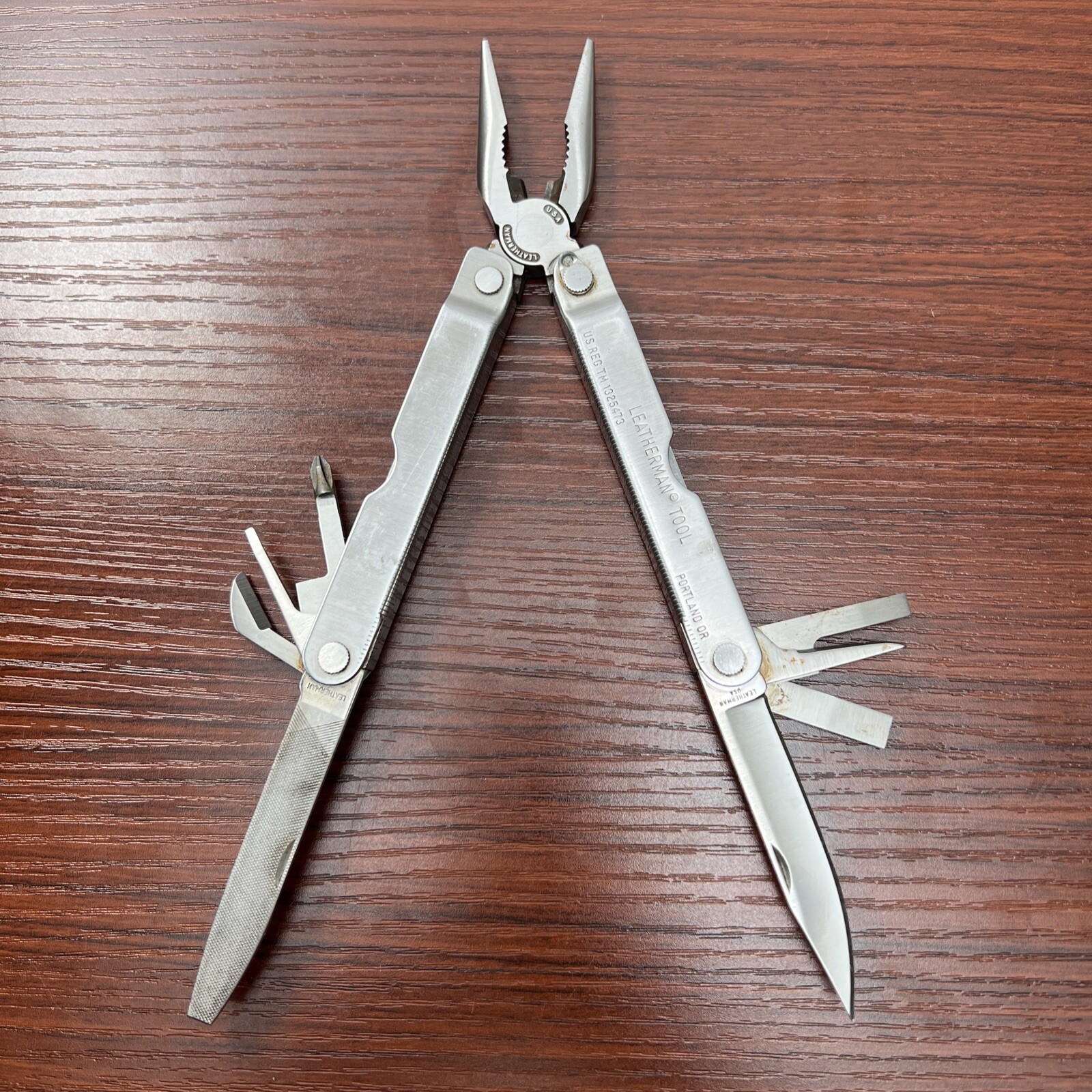 Original Vintage Leatherman Tool US REG TM 1325473 Multi-Tool W/Sheath