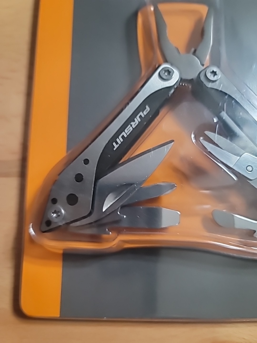 PURSUIT Multi-tool 7-in-1 Stainless Steel/ Black Color Combo Tool New Sealed