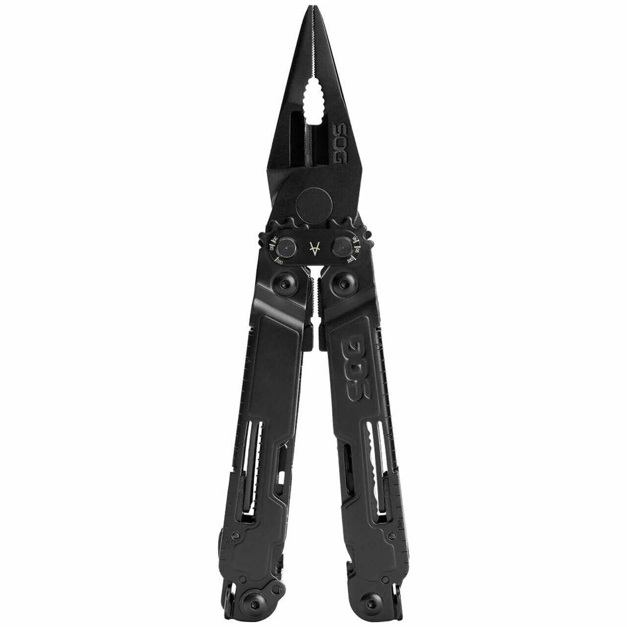 SOG POWER ACCESS DELUXE (BLACK) MULTITOOL 21 ONBOARD TOOLS #PA2002-CP + BIT KIT