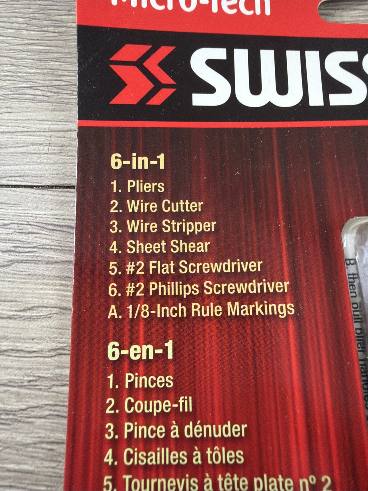 Swiss+Tech 6 In 1 Utili-Key Tool Pliers Wire Cutter Screwdriver Shear Ruler