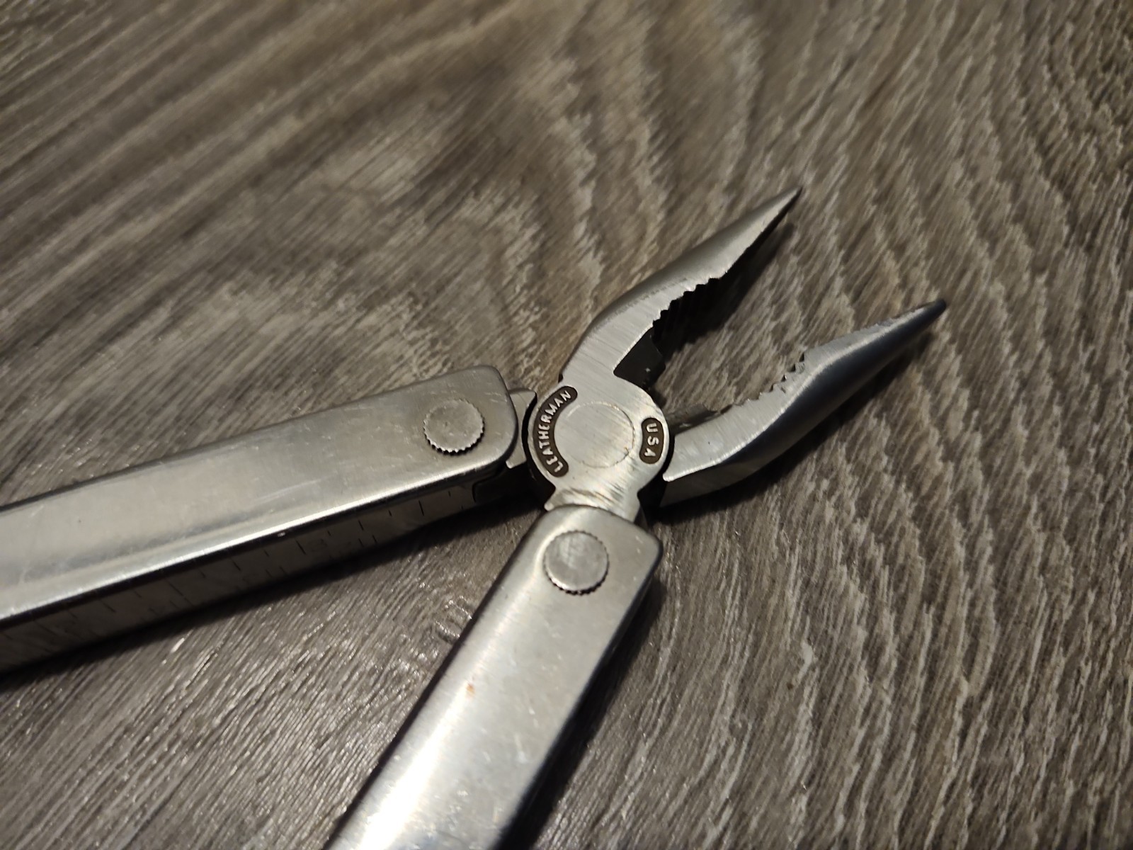 Leatherman Tool – Used, Stainless Steel, Good Condition, Retired