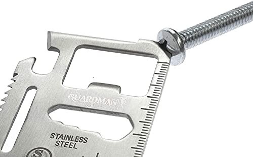 2-Pack 11-in-1 Credit Card Multitool Wallet – Survival Tool with Knife & Opener