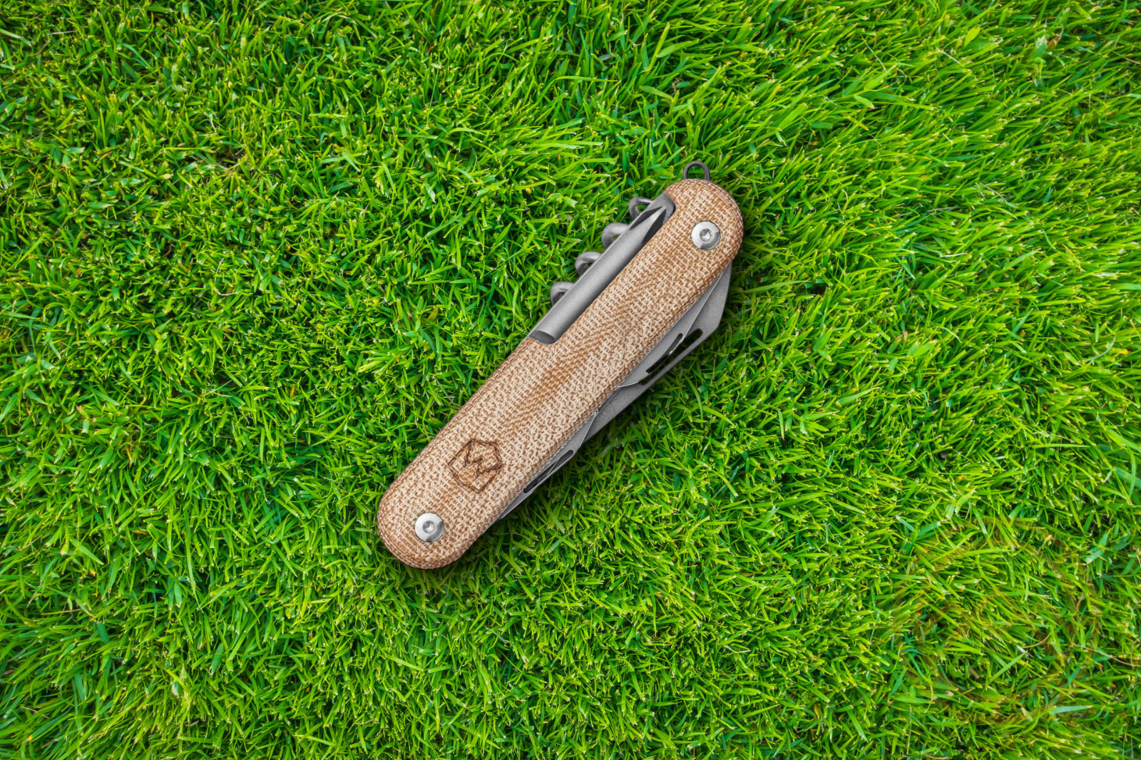 Mercury Duka Multi Tool Large Blade Standard Stonewash Essentials Canvas Micarta