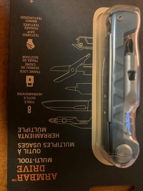 GERBER Gear Armbar Drive 8-in-1 Multi-Tool Urban Blue 31-003704 NEW