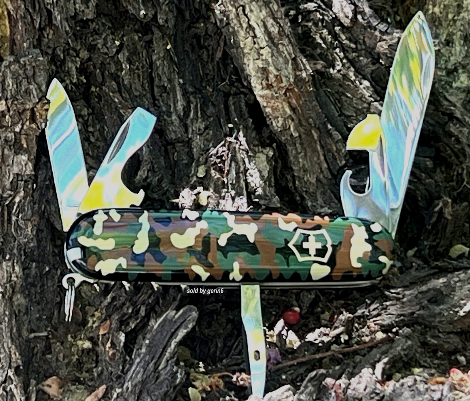 Victorinox Swiss Army Knife, Spartan Camouflage, 1.3603.94, New In Box