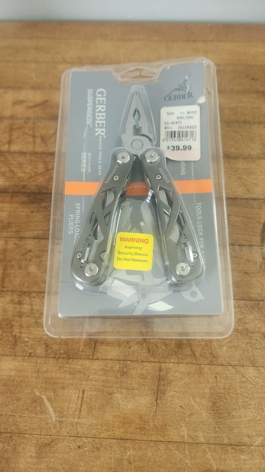 Gerber Suspension Gray Multi Tool Needle Nose Pliers NOS 2007