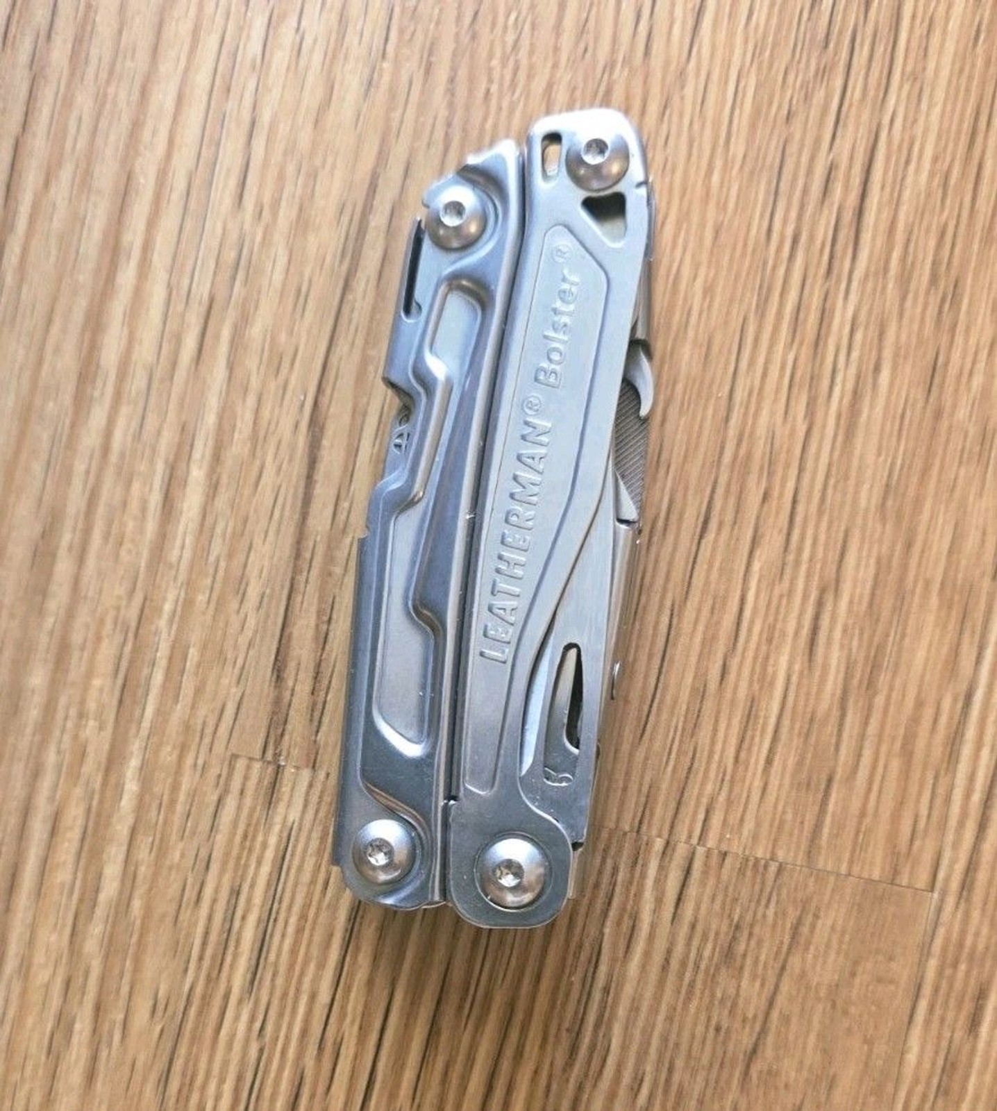 Leatherman Bolster Multi-Tool Silver Heavy Duty Knife Pliers Excellent