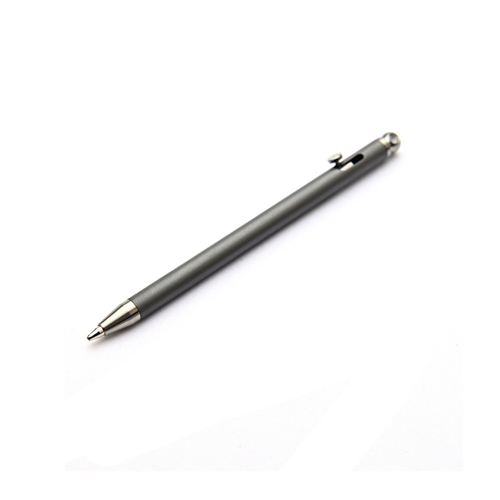 Lsand Alloy Mini Pocket Pen Outdoor EDC Tool Portable Key Chain Ballpoint Pen