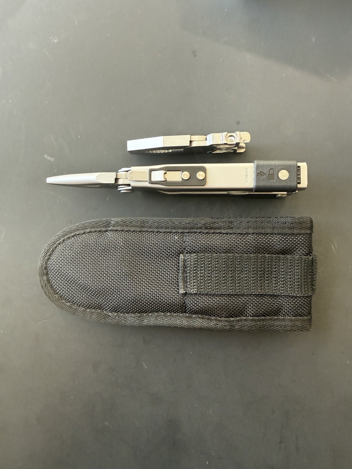 Gerber MP650 Multi-Plier Interchangeable Head Multi-Tool Sheath W/ Extra Pocket