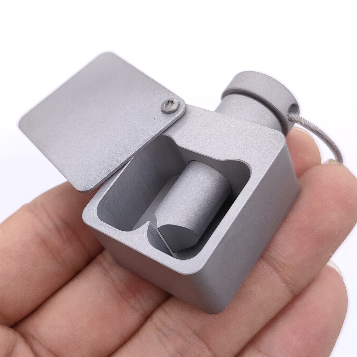 Creativity Pill Separator Keychain Cutter Portable Pill Slicer Pill Tool Blade