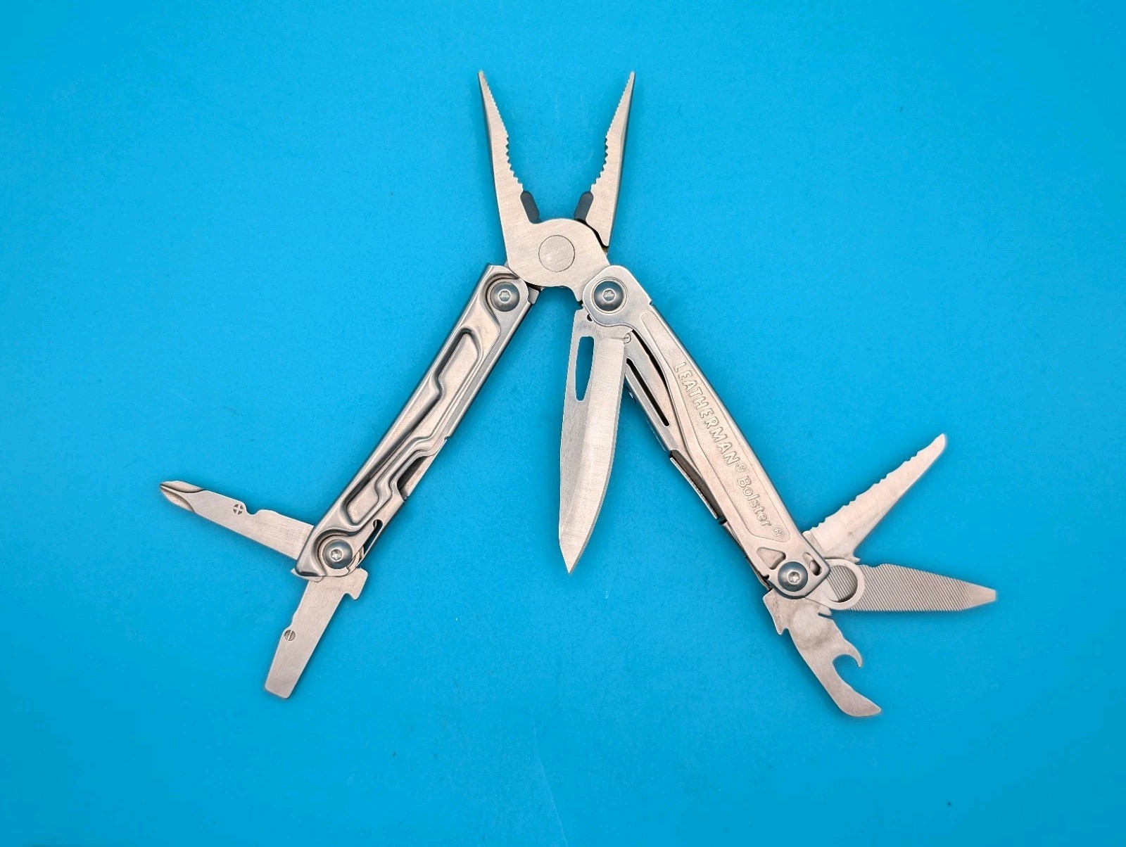 Leatherman Bolster 13 Tool Stainless Steel Multi-Tool!