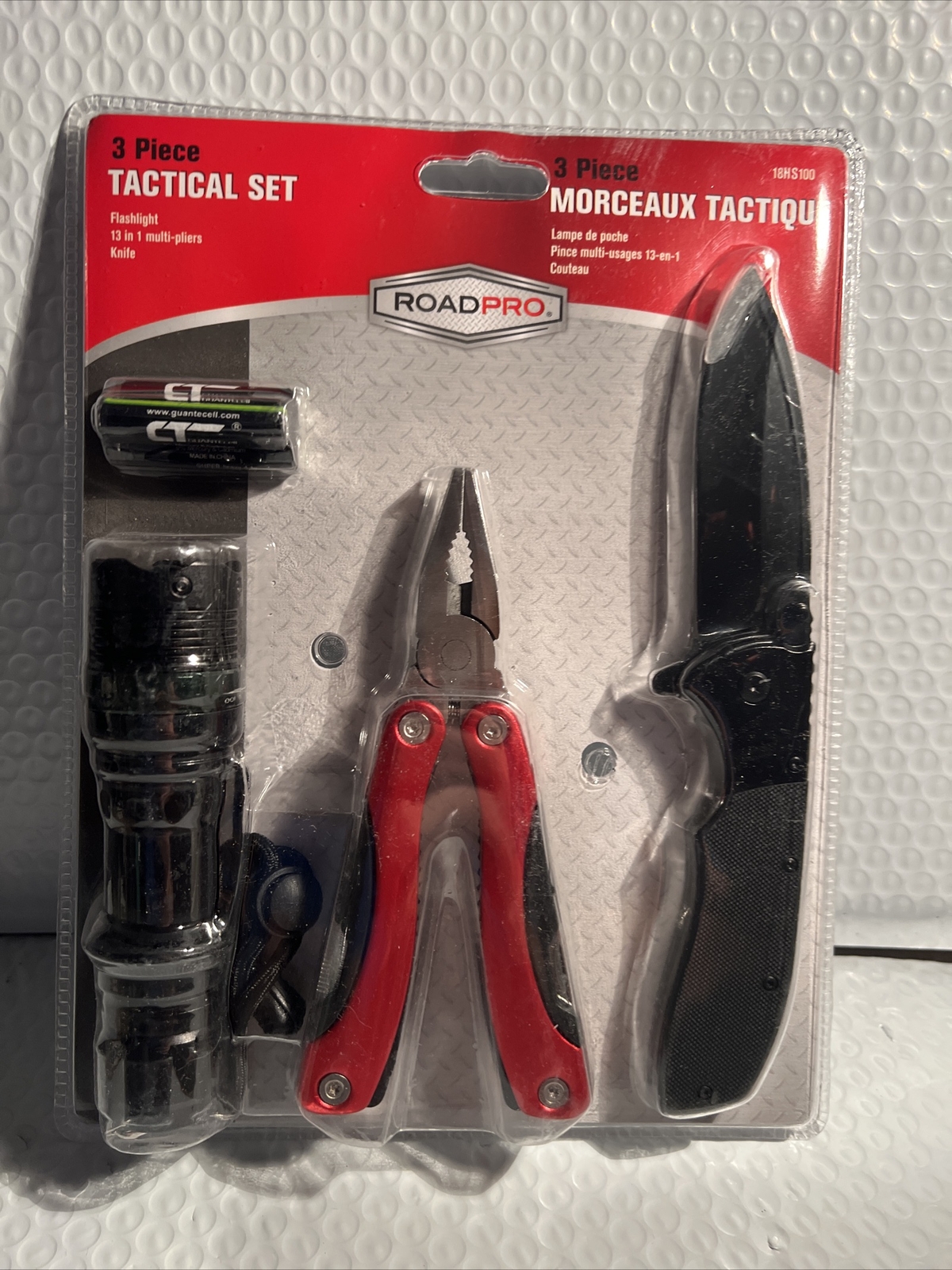 Road Pro 3-Piece Tactical Set With New 