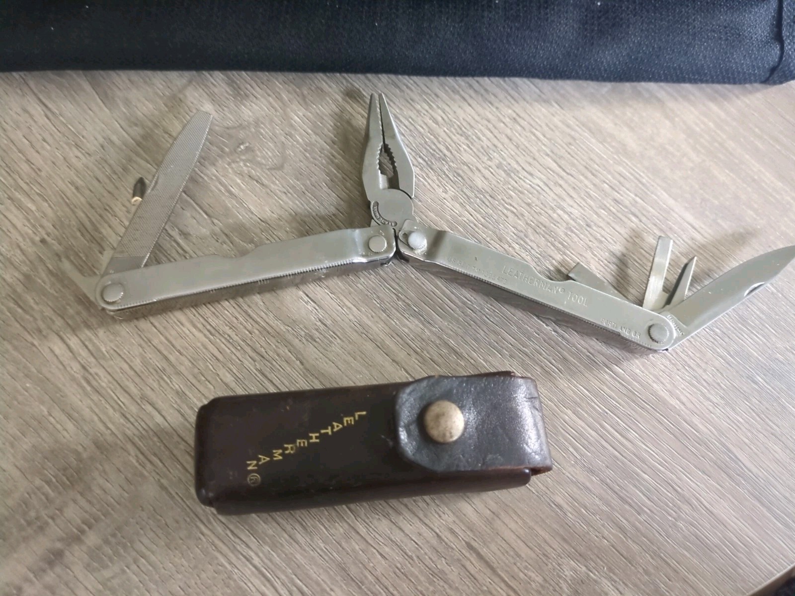Vintage Original Leatherman US Reg TM 1325473 Multi Tool With Sheath Rare Tool
