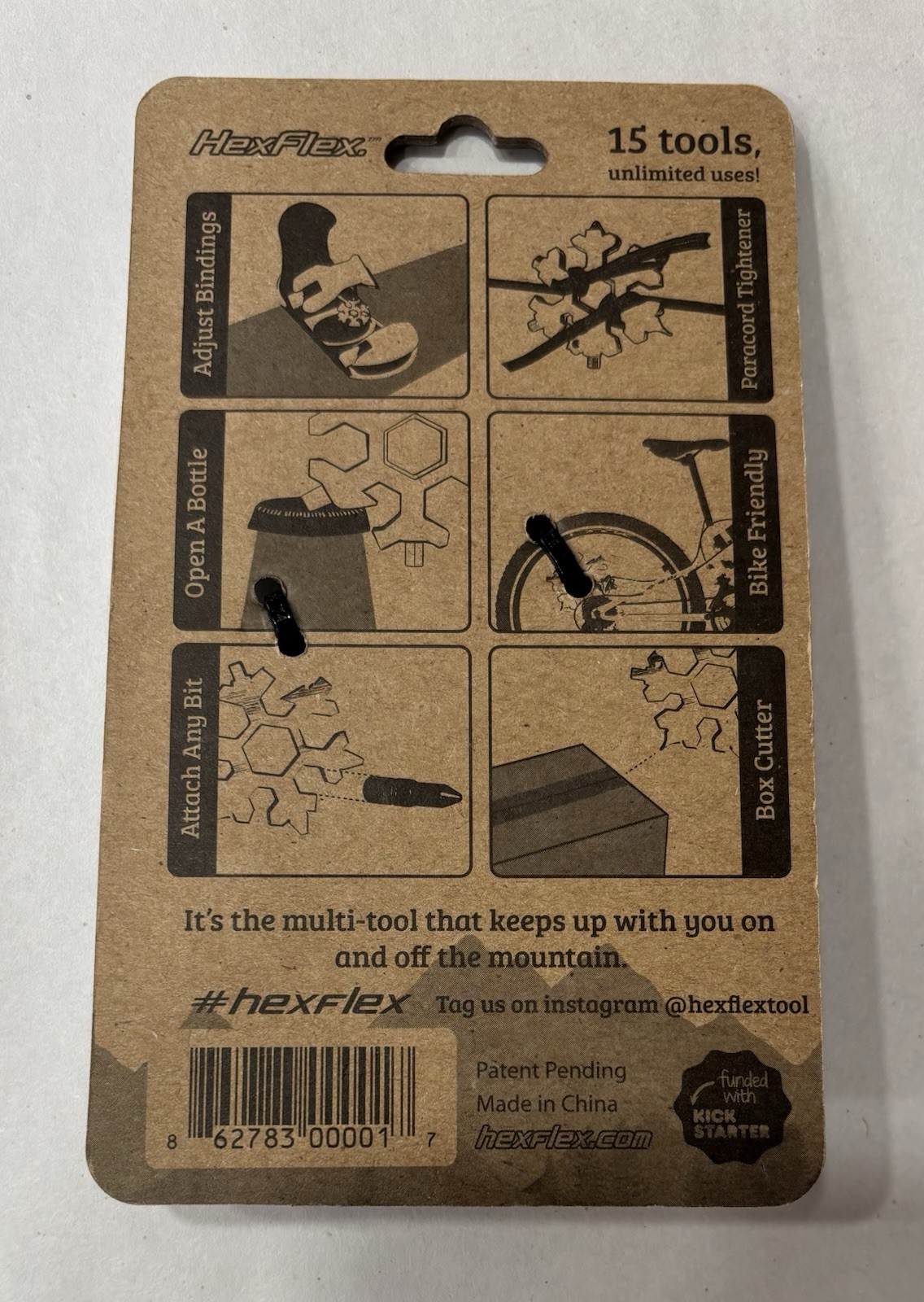 Hex Flex Adventure Tool Multi-Tool