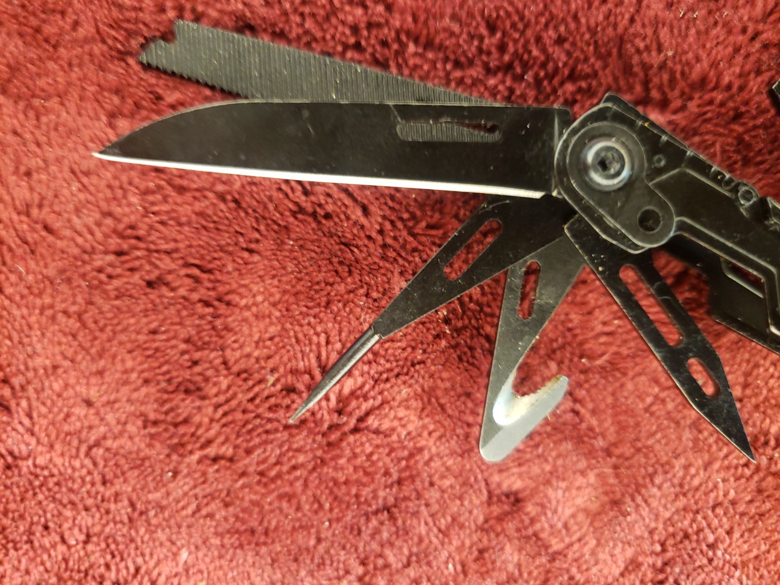 🔪 SOG PowerPint Black Multi-Tool Pocket Knife Folding Pliers
