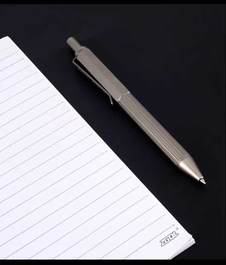 Titanium Alloy Mini Portable Pen Collectible Write Signature EDC Multi-Tool Pen