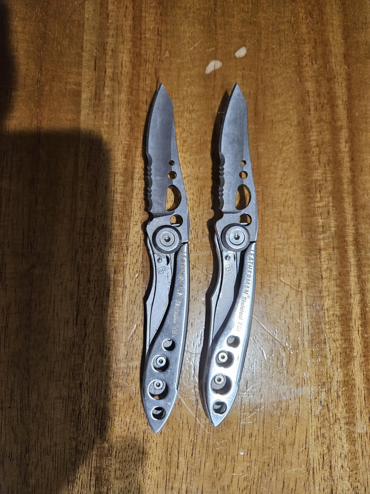 Lot Of 2 Leatherman Skeletool Kbx