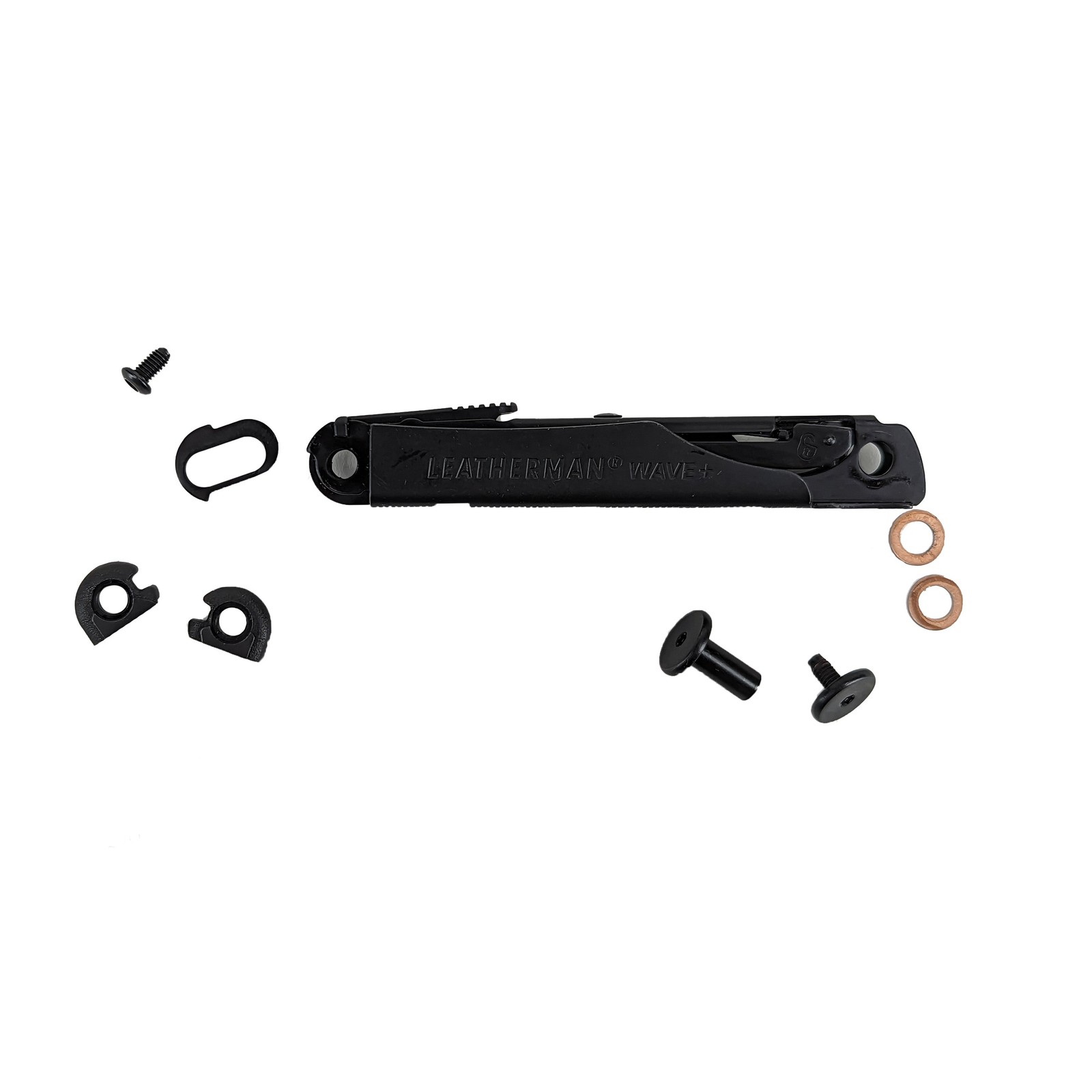 Parts from Leatherman Wave+ Black Oxide: 1 Part For Mods or Repair