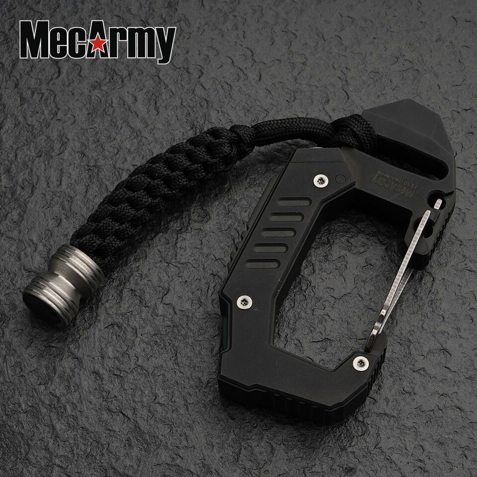 FFT-C Titanium Beads for EDC Gear, Knife, Flashlight, Woven Paracord,Mecarmy