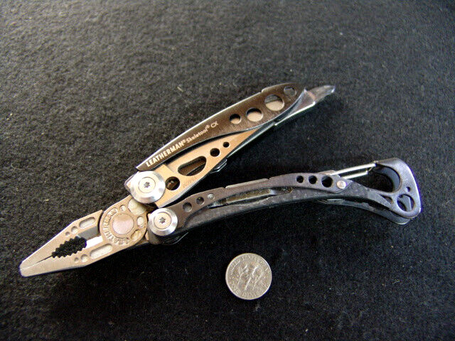 LEATHERMAN SKELETOOL CX-CARBON FIBER TRIM-EXCELLENT CONDITION-NEAR MINT