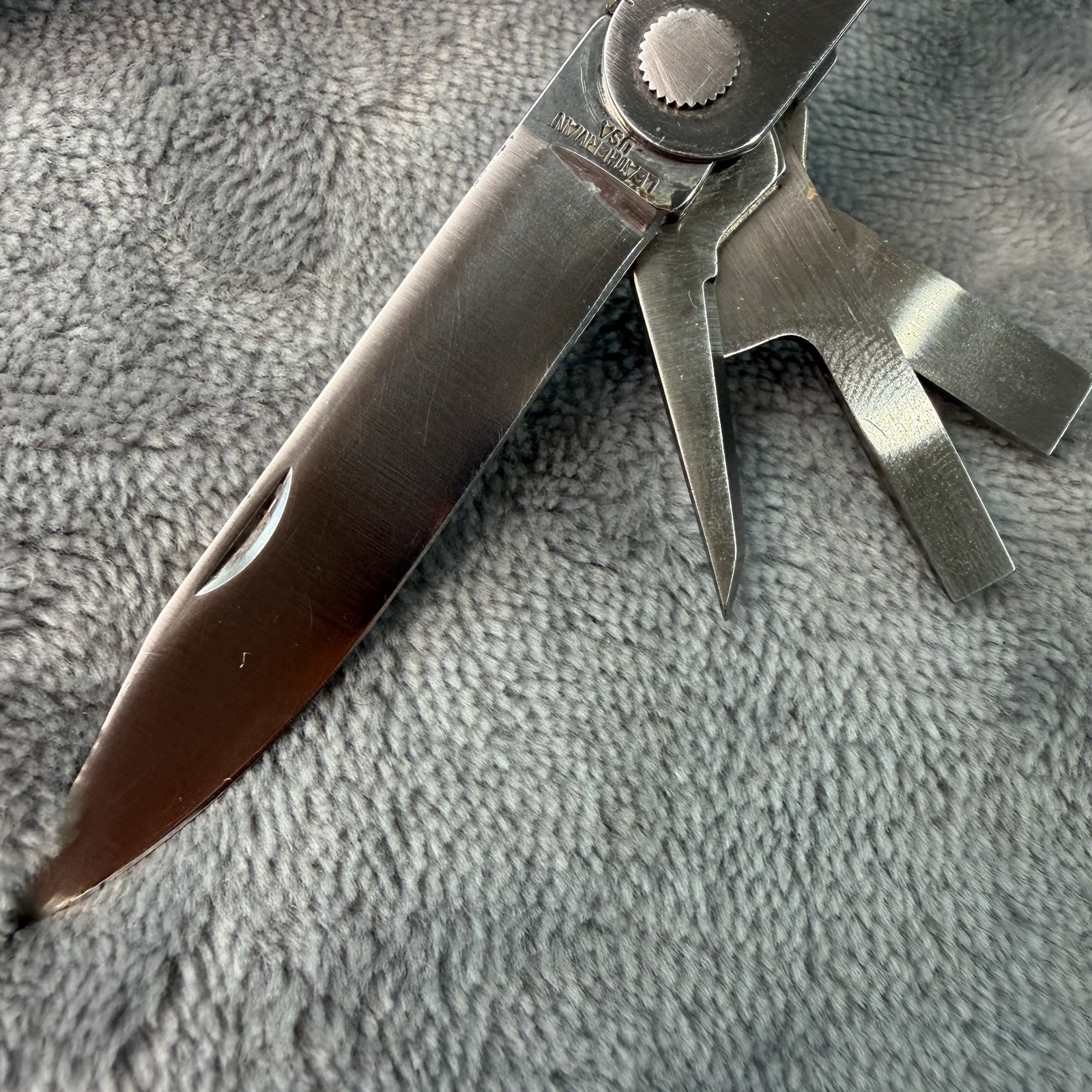 Vtg Original Leatherman Multi-Tool Portland Oregon 1325473 EXC No Sheath B444