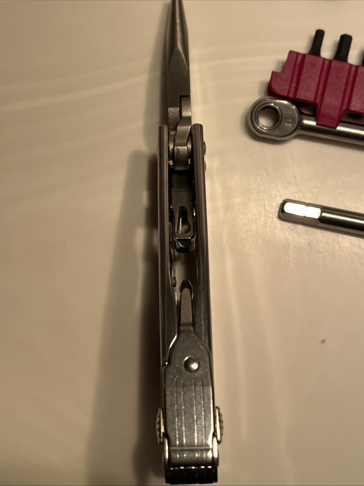 Victorinox Swiss Army Knife SwissTool Spirit X Plus Ratchet & Case **New**