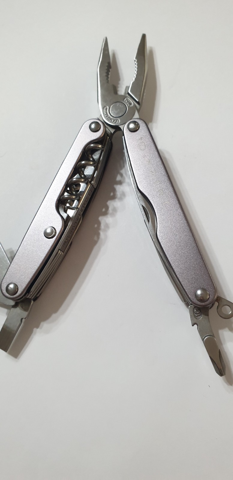 🔥 Leatherman Micra Retired Used Green Polycarbonate Inserts Multi Tool Keychain