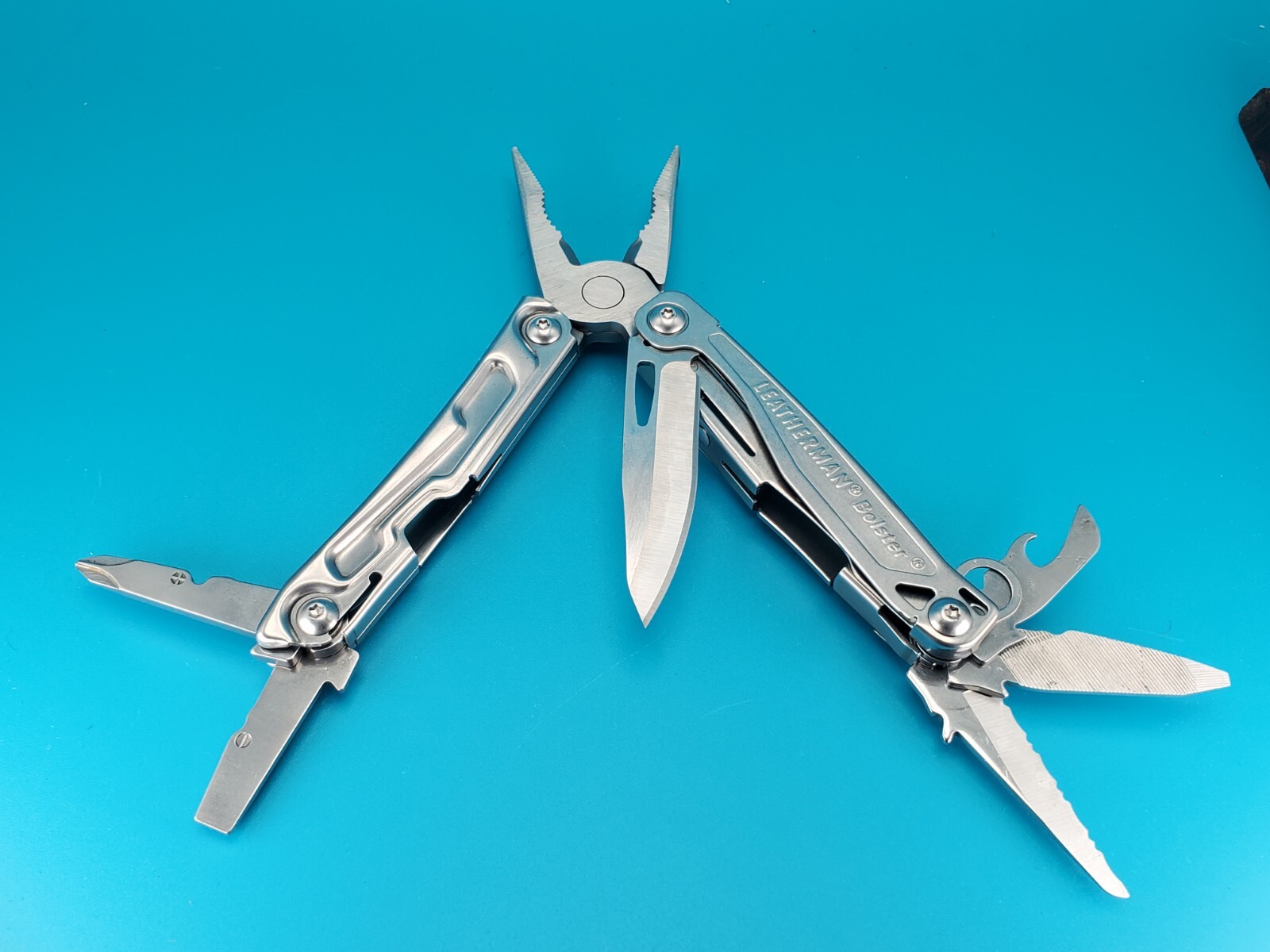 Leatherman Bolster 13 Tool Stainless Steel Multi-Tool!