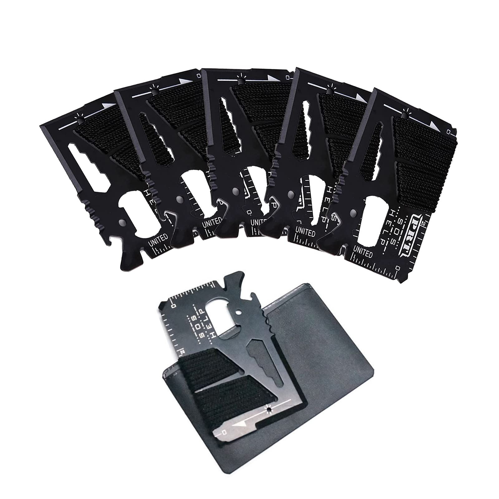 14 In 1 Beer Opener Survival Card Toolcredit Card Sized Wallet Multitools Gift F