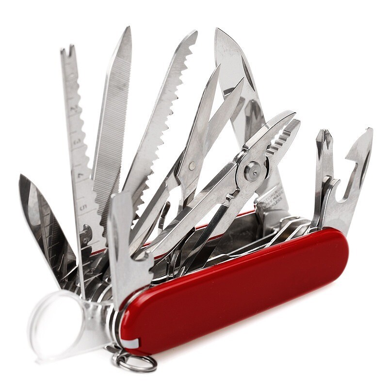 Portable Pocket Outdoor Camping Multi-Purpose Tool Knife Function Knife US