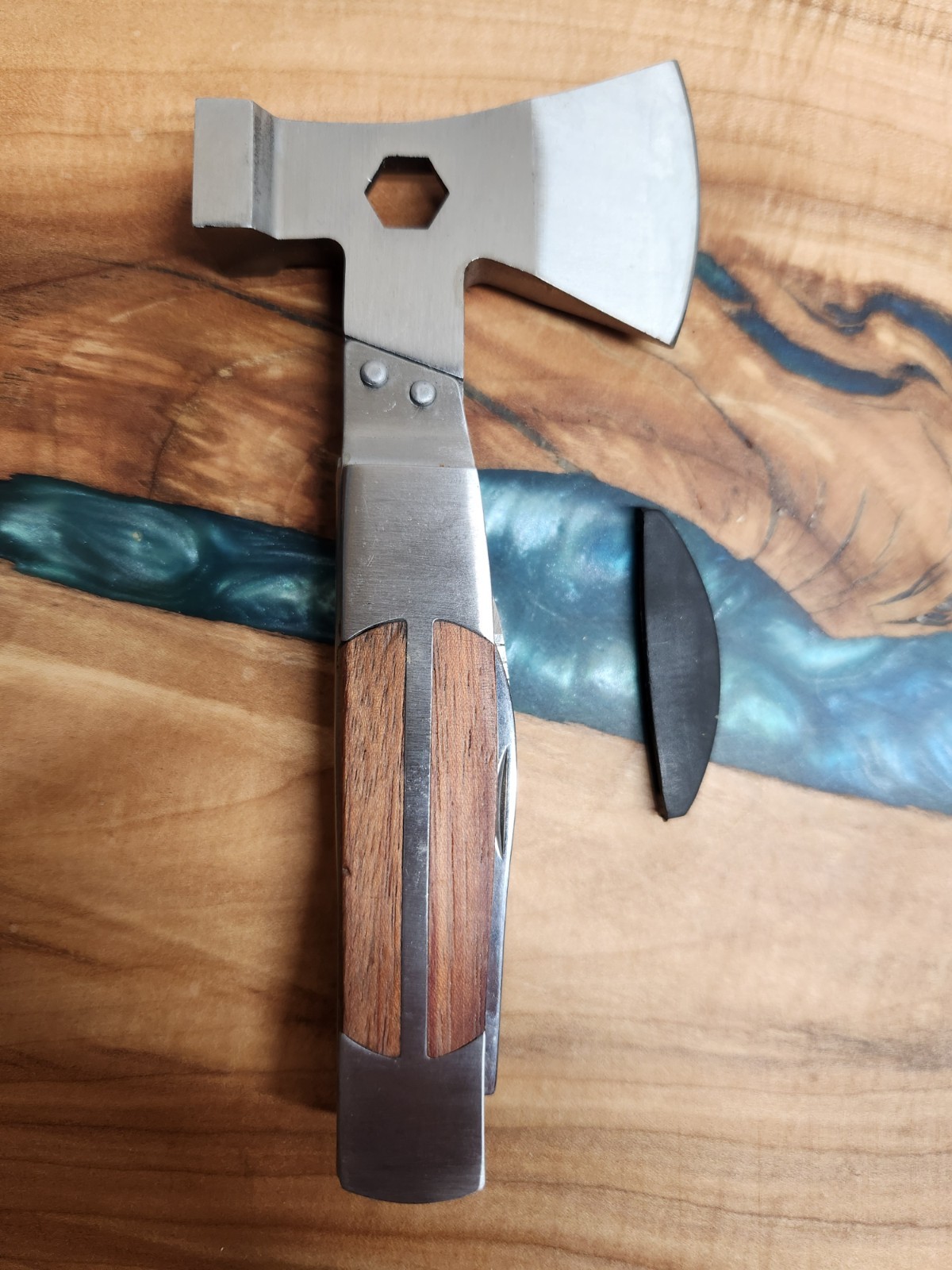 Sheffield Camper Hatchet Multi-Tool Combo and a Nylon Sheath