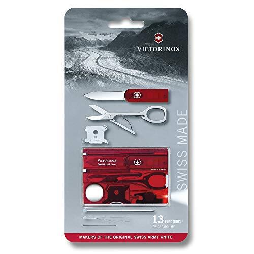 Victorinox Swiss Card Lite Swiss Made Pocket Tool 13 Functions LED Magnifier