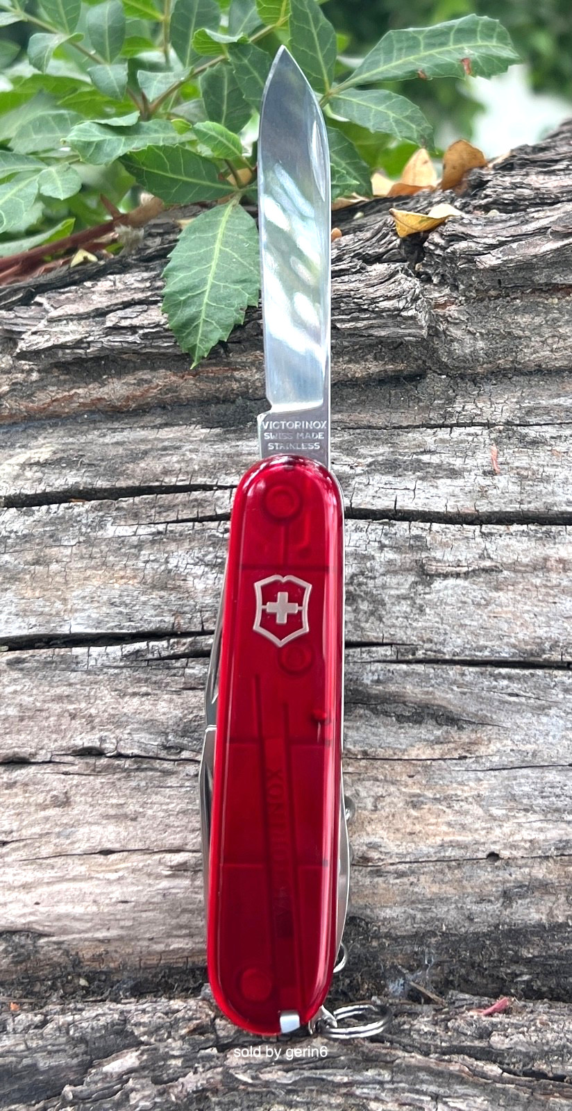 Victorinox Swiss Army Knife, Spartan Red Translucent 1.3603.T, New In Box