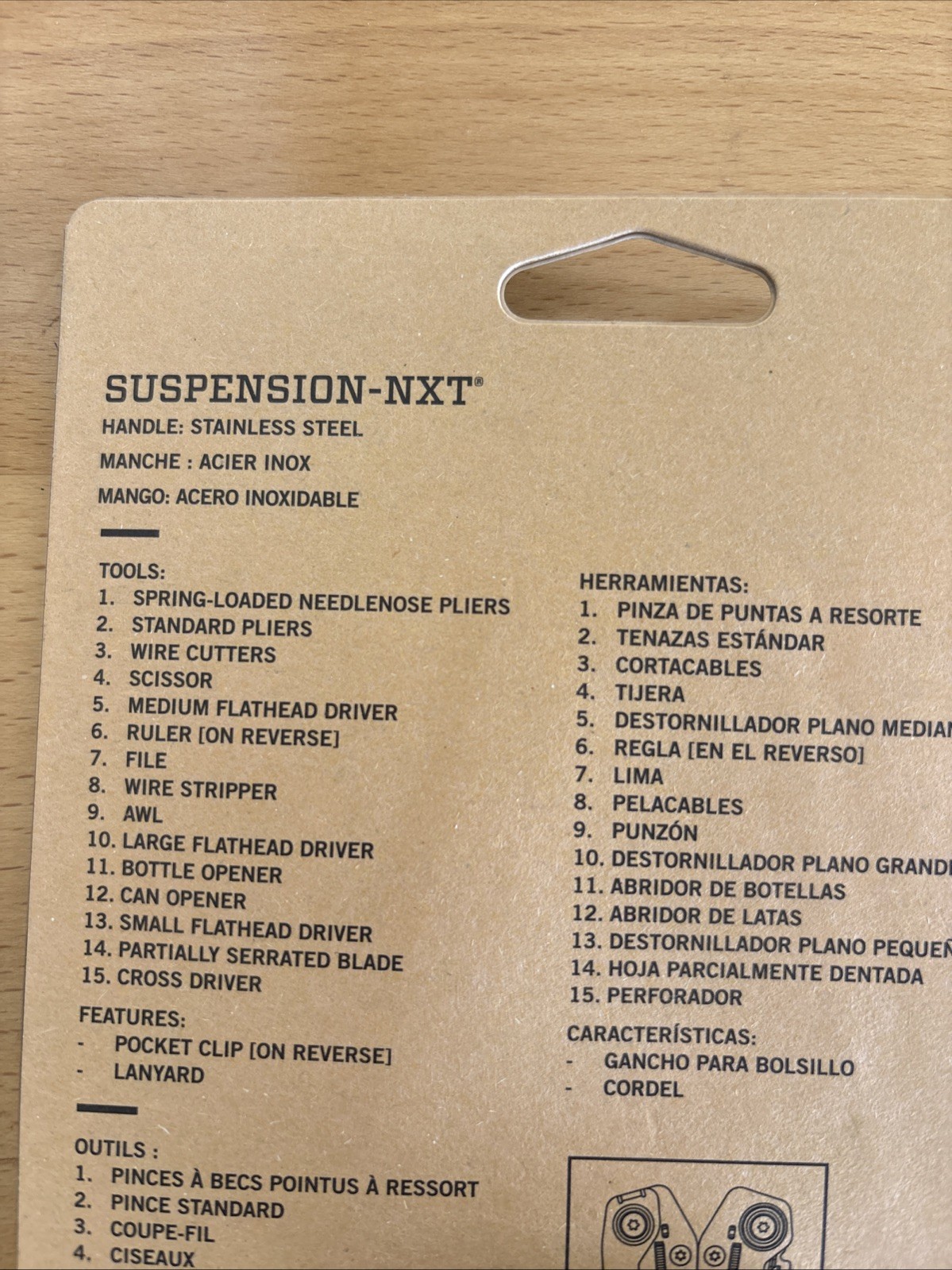 Gerber Suspension-NXT Stainless Steel Multi Tool 15 Tools 31-003889 NEW
