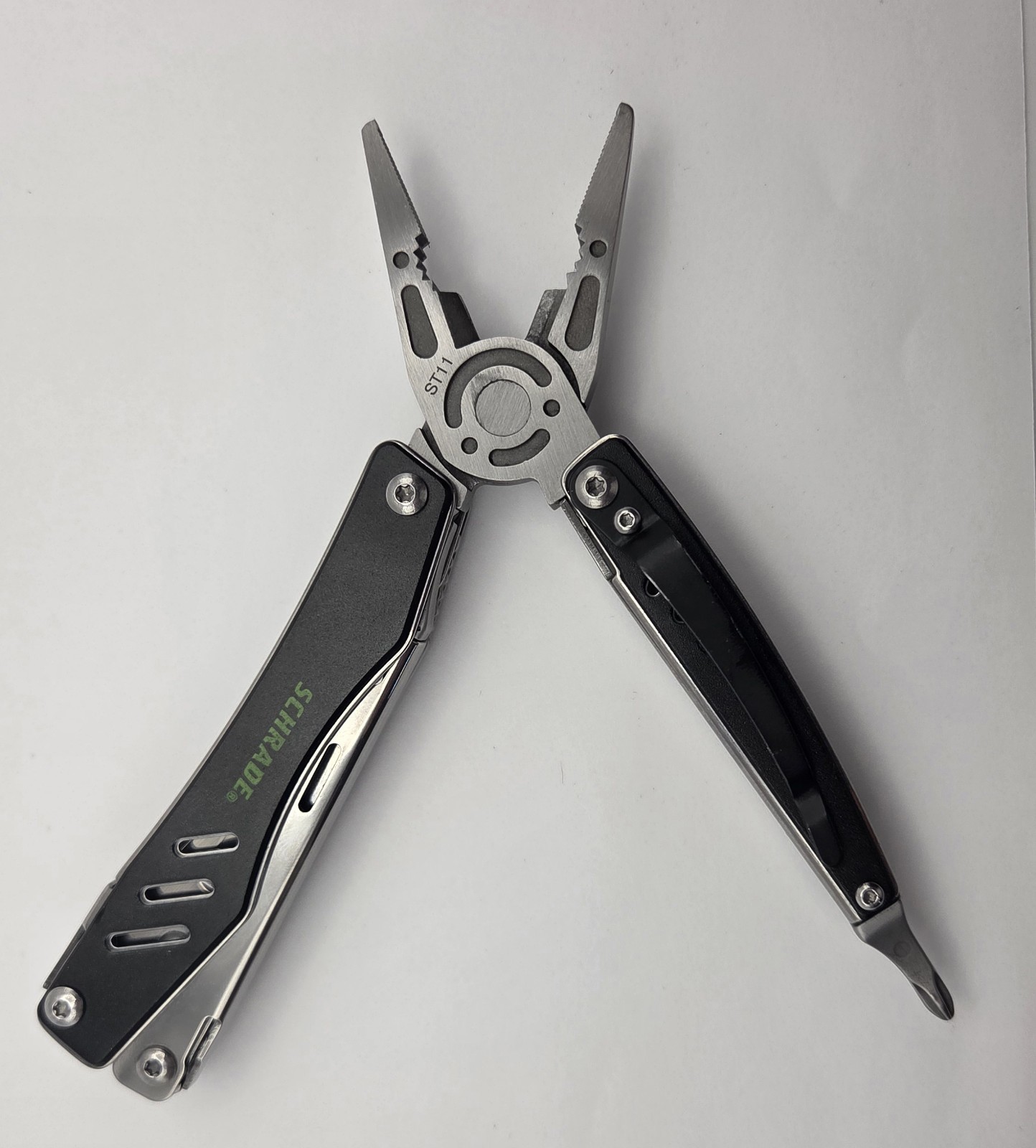 SCHRADE TOUGH TOOL MULTI-TOOL STAINLESS STEEL Excellent Condition
