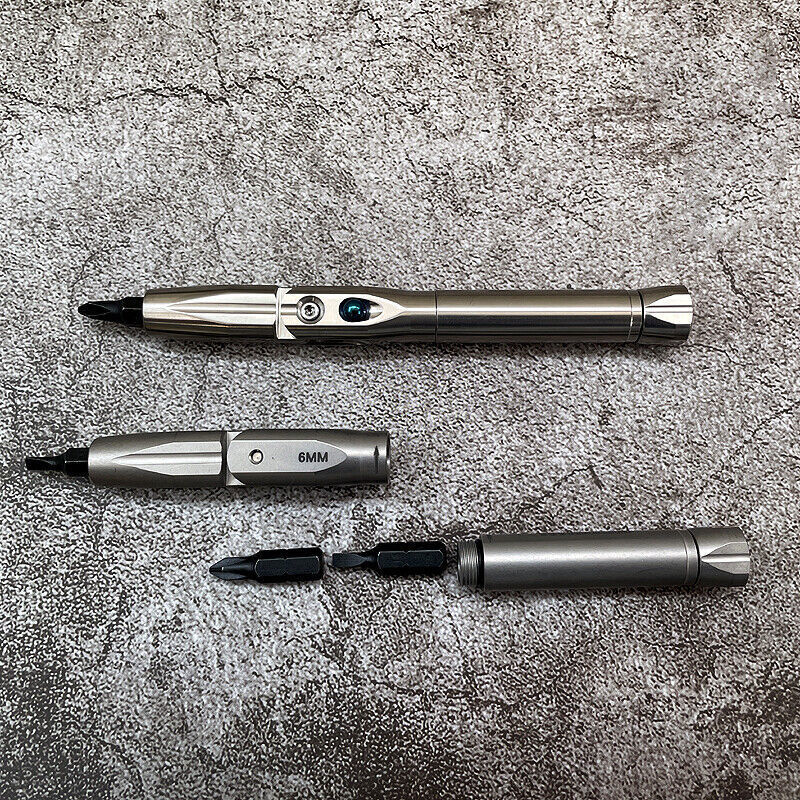 Titanium Folding Screwdriver: A Portable, Multi-functional EDC Tool Cross Bit